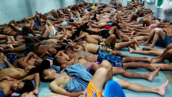 Thai prison cell